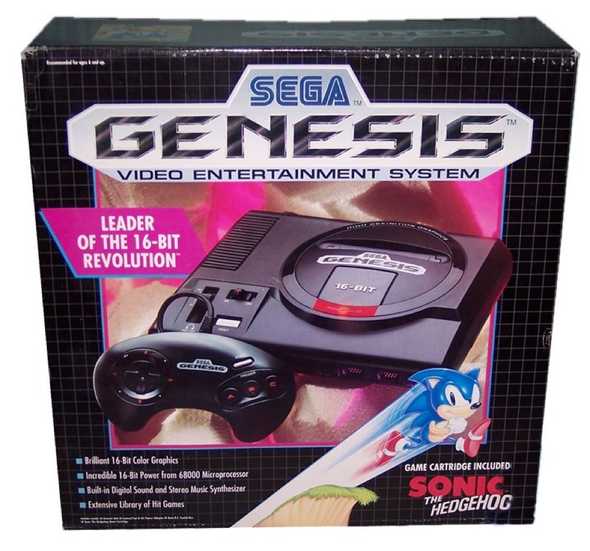 Sega Genesis box